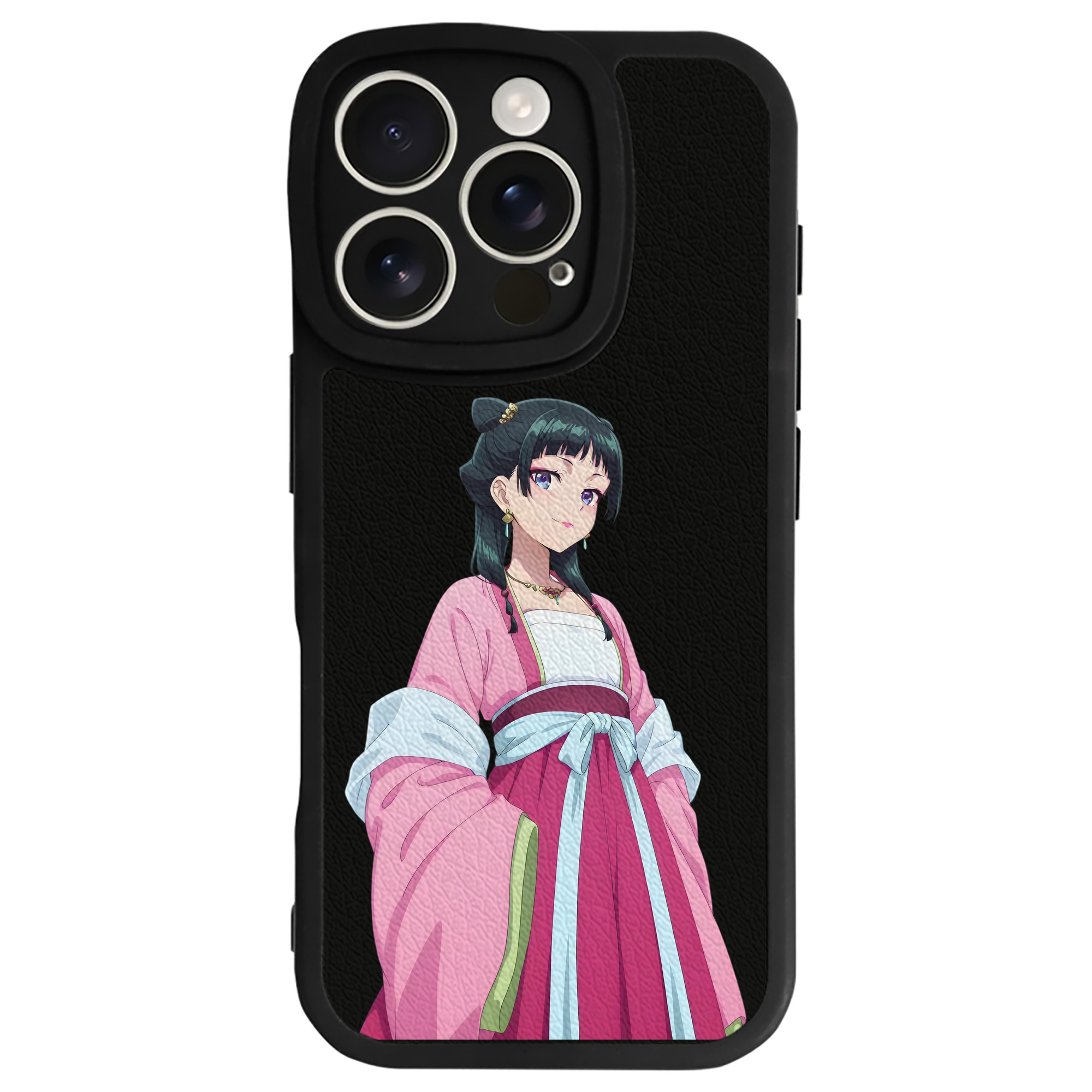 薬屋のひとりごと The Apothecary Diaries 【iPhone 16シリーズ対応】シリコンスマホケース（レザー調） 材質：シリコン